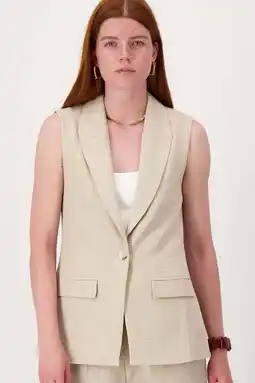 Wehkamp Zusss regular blazer beige aanbieding