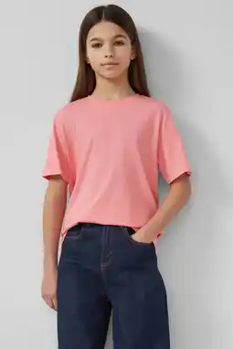Wehkamp s.Oliver T-shirt - groen/oranje/perzik (set van 3) aanbieding