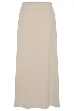 Wehkamp CLAUDIA BY CLAUDIA STRÄTER midi rok fijn gebreid ecru aanbieding
