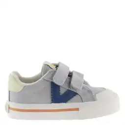 Wehkamp Victoria sneakers grijs/donkerblauw aanbieding
