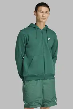 Wehkamp adidas Originals sweatvest groen aanbieding