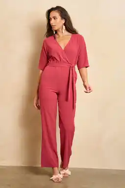 Wehkamp Lofty Manner jumpsuit rood aanbieding