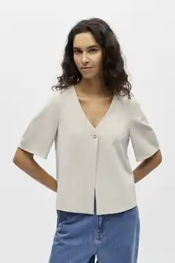 Wehkamp OBJECT top taupe aanbieding