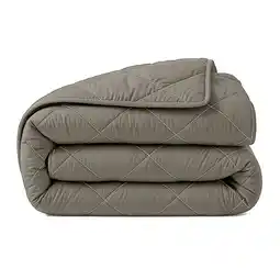 Wehkamp Sleeptime dekbed zonder overtrek met kussensloop Lazy - kaki aanbieding