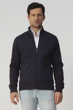 Wehkamp Campbell sweatvest donkerblauw aanbieding