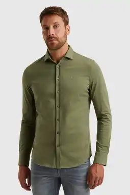 Wehkamp PME Legend Regular fit overhemd groen aanbieding