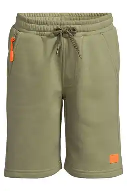 Wehkamp Orange Stars sweatshort groen aanbieding