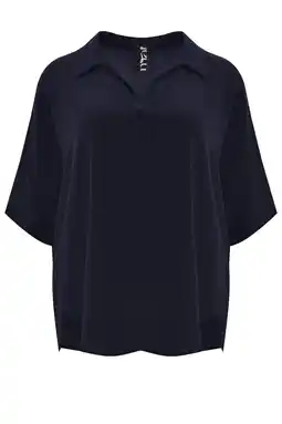 Wehkamp Mat Fashion top donkerblauw aanbieding