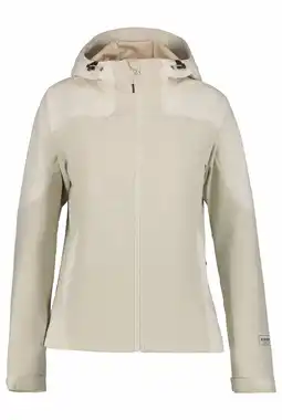 Wehkamp Icepeak softshell jas Burnet beige aanbieding