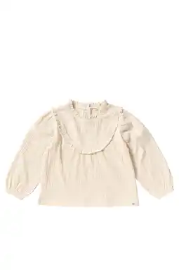 Wehkamp Your Wishes blousetop met textuur ecru aanbieding