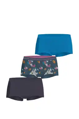 Wehkamp Björn Borg short (set van 3) blauw/petrol aanbieding