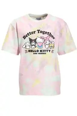 Wehkamp Coolcat relaxed fit T-shirt Hello Kitty & Friends license Summer multi aanbieding