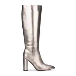 Wehkamp POSH by Poelman Lauren hoge laarzen zilver aanbieding