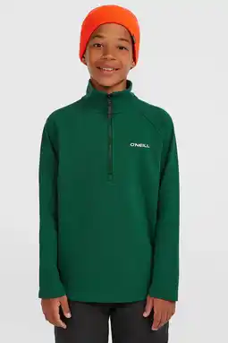Wehkamp O'Neill fleece sweater donkergroen aanbieding