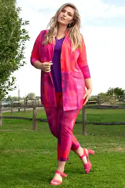 Wehkamp Plus Basics travelstof oversized blazer aanbieding