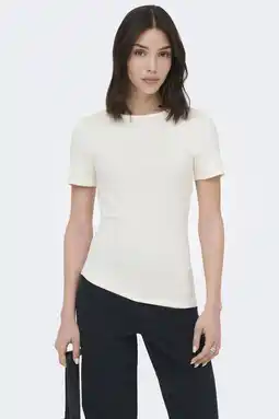 Wehkamp JDY T-shirt ecru aanbieding