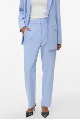 Wehkamp VERO MODA Straight highwaist cropped broek aanbieding