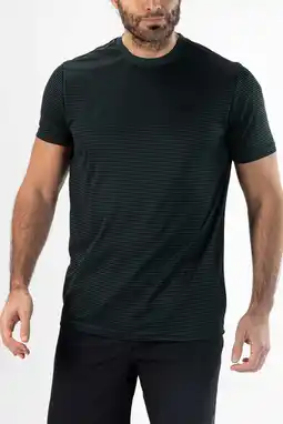 Wehkamp Sjeng Sports sportshirt Tex zwart/groen aanbieding