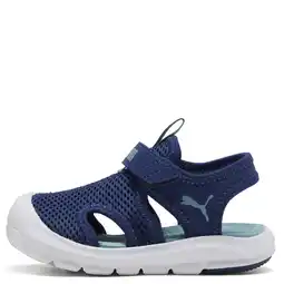 Wehkamp Puma Fun Racer sandalen blauw/lichtblauw aanbieding