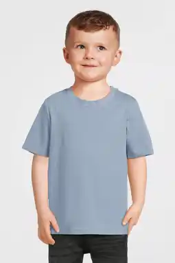 Wehkamp Anytime T-shirt lichtblauw melange aanbieding