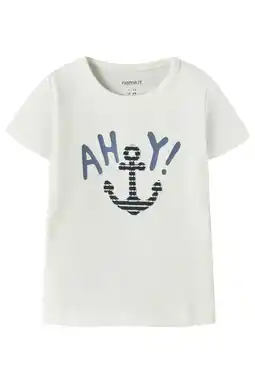 Wehkamp NAME IT BABY T-shirt wit aanbieding