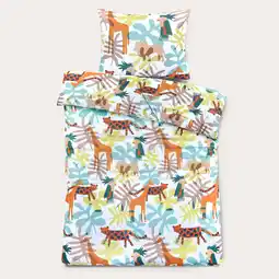 Wehkamp NOUS Kids katoenen dekbedovertrek 1-persoons (140x200 cm) aanbieding