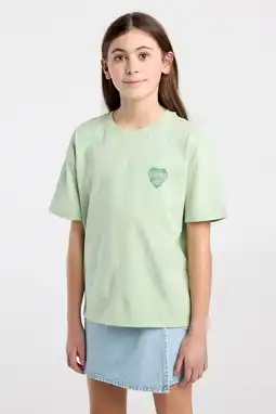 Wehkamp America Today T-shirt lichtgroen aanbieding
