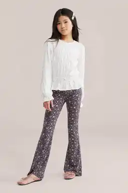 Wehkamp WE Fashion flared legging bruin aanbieding
