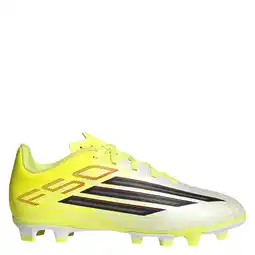 Wehkamp adidas Performance F50 Club FG/MG junior voetbalschoenen geel/zwart aanbieding