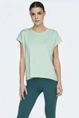 Wehkamp ONLY PLAY sportshirt ONPAUB lichtblauw aanbieding