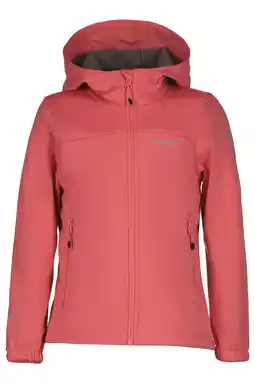 Wehkamp Icepeak softshell jas Kleve koraalrood aanbieding