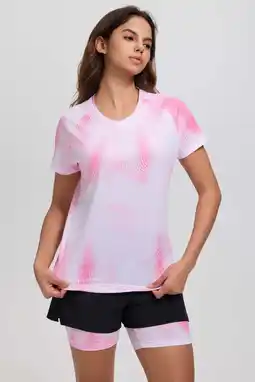 Wehkamp Rukka hardloopshirt Muuko Print roze aanbieding