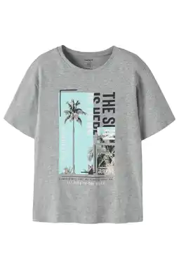 Wehkamp NAME IT KIDS T-shirt grijs aanbieding