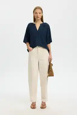 Wehkamp Selected top donkerblauw aanbieding