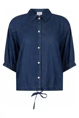 Wehkamp Zoso blouse dark blue denim aanbieding