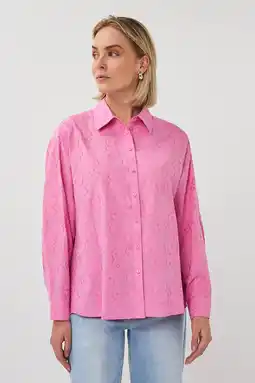 Wehkamp Esqualo gebloemde blouse roze aanbieding