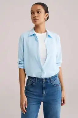 Wehkamp WE Fashion blouse lichtblauw aanbieding