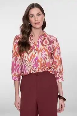 Wehkamp Geisha blouse roze aanbieding