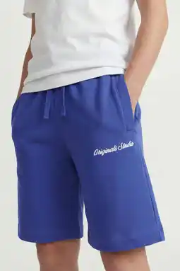 Wehkamp JACK & JONES JUNIOR sweatshort hardblauw aanbieding