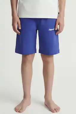 Wehkamp JACK & JONES JUNIOR sweatshort hardblauw aanbieding
