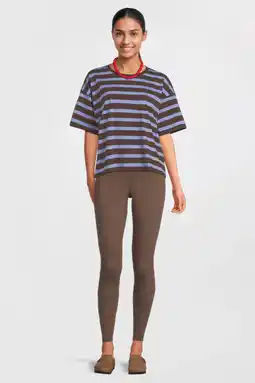 Wehkamp Anytime legging bruin melange aanbieding