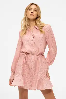 Wehkamp NIKKIE blousejurk lichtroze aanbieding