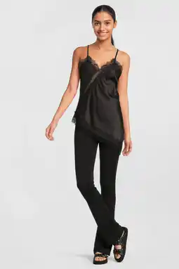 Wehkamp Anytime flared legging zwart aanbieding