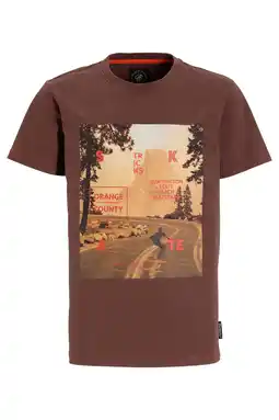 Wehkamp Me & My Monkey T-shirt bruin aanbieding