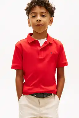 Wehkamp Tommy Hilfiger polo rood aanbieding