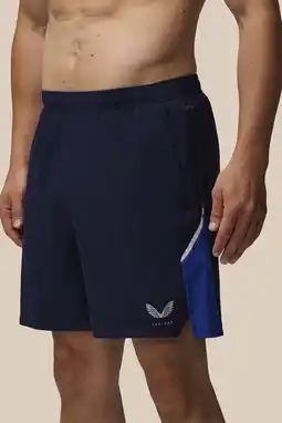 Wehkamp Castore sportshort Apex donkerblauw aanbieding