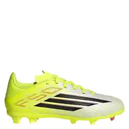 Wehkamp adidas Performance F50 League FG/MG junior voetbalschoenen geel/zwart/rood aanbieding