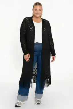 Wehkamp YOEK lang vest zwart aanbieding