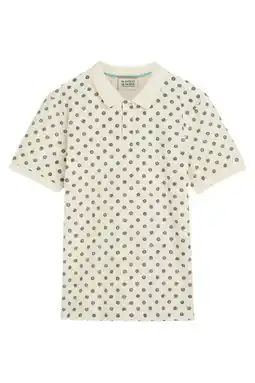 Wehkamp Scotch & Soda regular polo ecru aanbieding