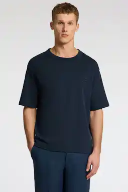 Wehkamp Selected T-shirt donkerblauw aanbieding